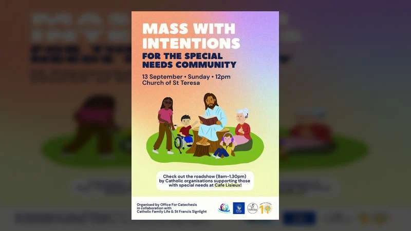 Mass with intentions